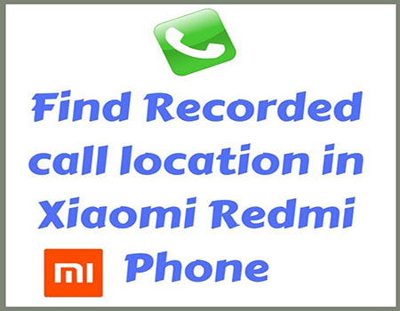 Call Recording in Mi Phone