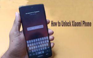 Unlock Xiaomi Phone